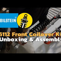 Bilstein 6112 Strut & Spring Assembled + Rear 5100 Shocks Set for 2014-2018 Chevrolet Silverado 1500 4WD RWD