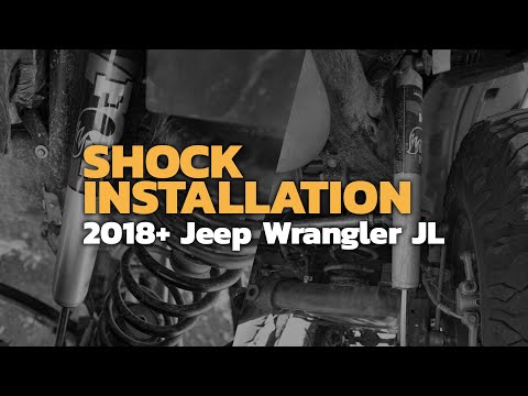 Fox 2.0 Performance Series Shocks Front Pair for 2018-2022 Jeep Wrangler JL 4WD RWD w/2-3" lift