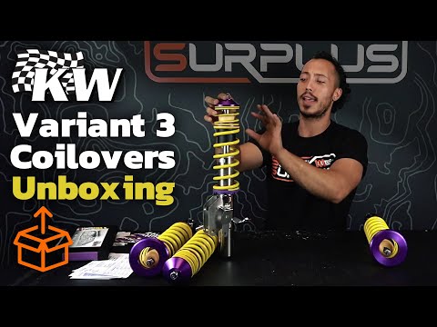 KW V3 Coilover Kit for 2008-2017 Audi S5 w/Lowered 0.9-2.1" lift