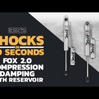 Fox 2.0 Performance Series w/ CD Reservoir Shocks 985-26-057