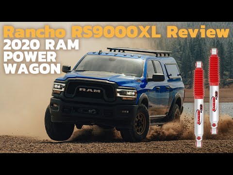 Rancho Quicklift Leveling Strut + RS9000XL Adjustable Shocks Set for 2014-2018 GMC Sierra 1500 RWD w/2" lift