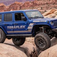 Teraflex Falcon 3.3 Fast Adjust Piggyback Shocks Set for 2007-2018 Jeep Wrangler JK 4WD w/2.5-3.5" lift 2DR