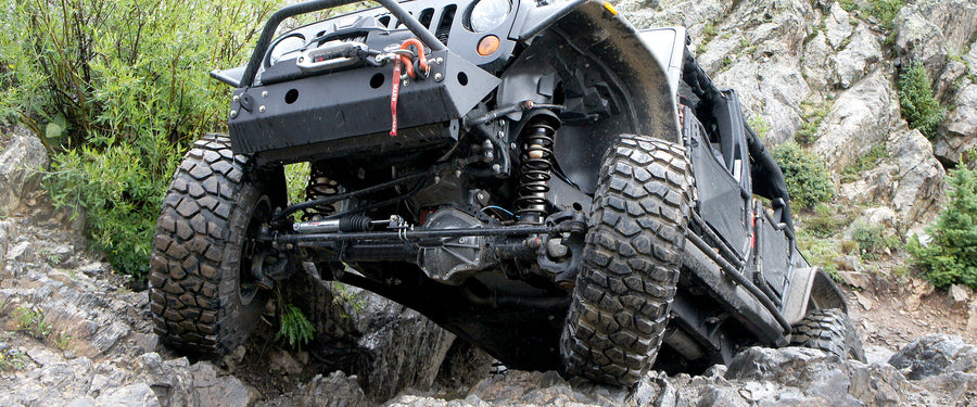 Rancho RS7000MT Monotube Shocks Set for 1997-2006 Jeep Wrangler 4WD w/2.5-3.5" lift TJ LJ