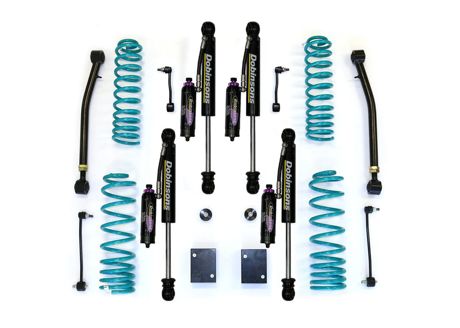 Dobinsons 3-3.5" MRR 3-Way Adjustable Suspension Lift Kit Jeep Wrangler JL 4-door