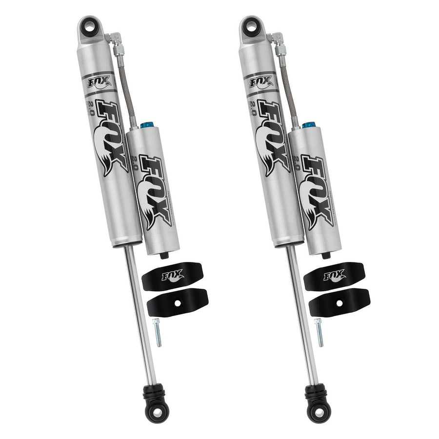 Fox 2.0 Performance Series w/ CD Reservoir Shocks Rear Pair for 1999-2004 Ford F350 Super Duty 4WD